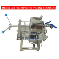 Beverage Equipment Stainless Steel Plate Frame Water Filter Fluid Filtration
